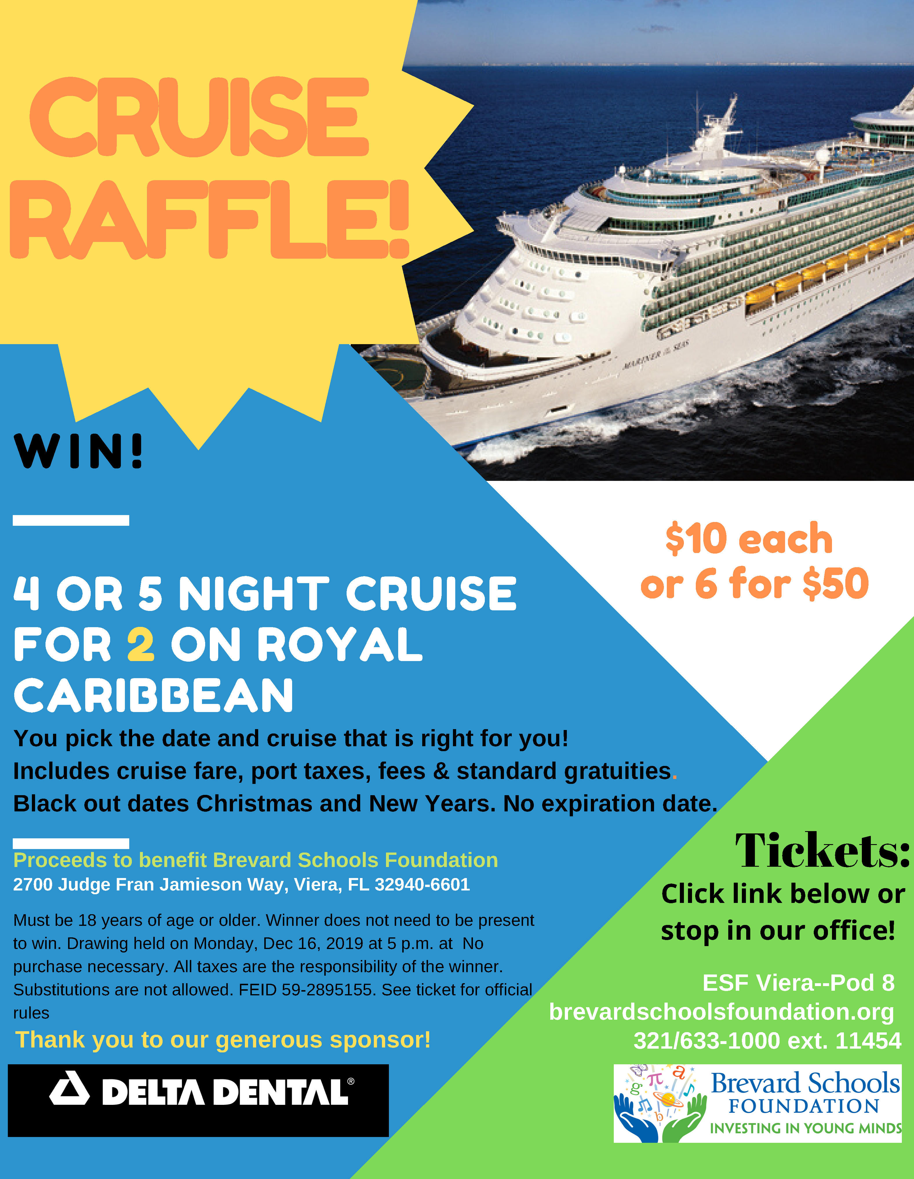 Copy of Cruise raffle flyer (4) Brevard Schools Foundation FL