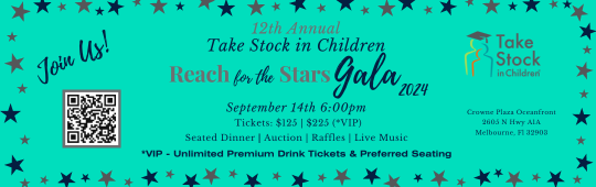 TSIC Gala 2024 Webpg Banner - Brevard Schools Foundation | FL